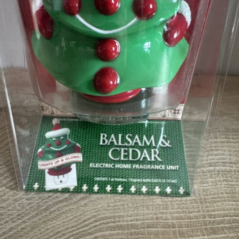 Yankee Candle Plug In Balsam And Cedar Christmas Electric Home‎ Fragrance